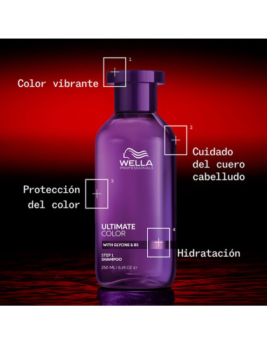 Champú Sin Sulfatos Wella Ultimate Color 250Ml