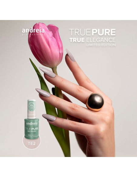 Esmalte Semipermanente Vegano Andreia True Pure Sin Hema TE2