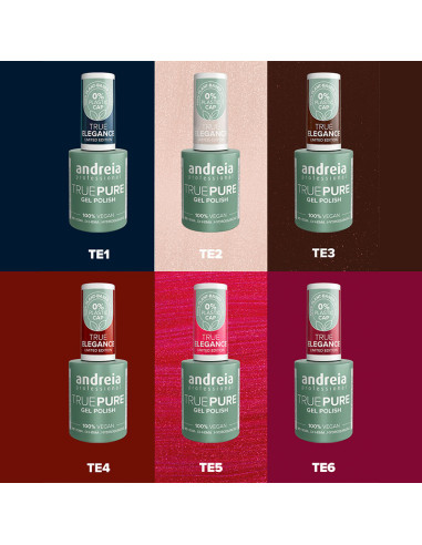 Esmalte Semipermanente Vegano Andreia True Pure Sin Hema TE2
