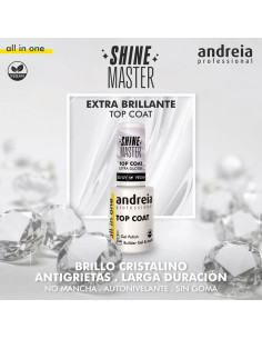 Top Coat All In One Shine Master Andreia Extra Brillo 10.5Ml 2