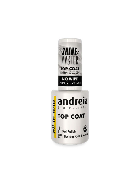 Top Coat All In One Shine Master Andreia Extra Brillo 10.5Ml