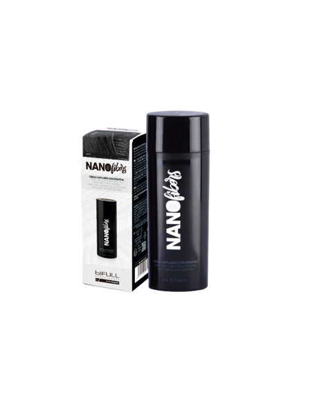 Fibras Capilares Bifull Keratina Nano Fibers Negro 25Gr