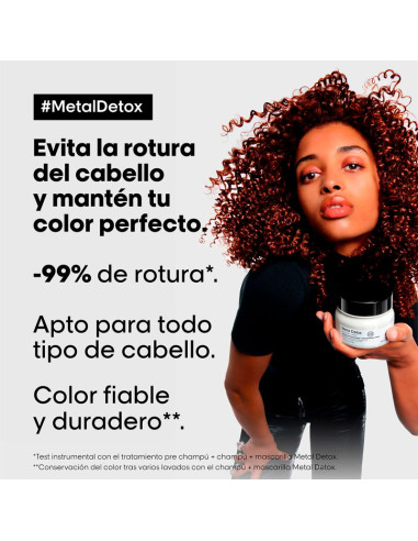 Mascarilla Loreal Expert Metal Detox 500Ml