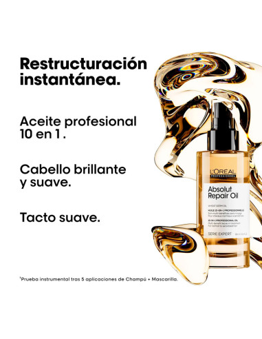 Aceite 10 En 1 Loreal Expert Absolut Repair 90Ml
