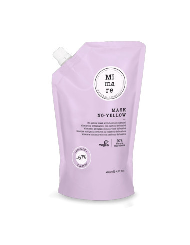 Mascarilla Vegana Silver Anti Amarillo Mimare 480Ml