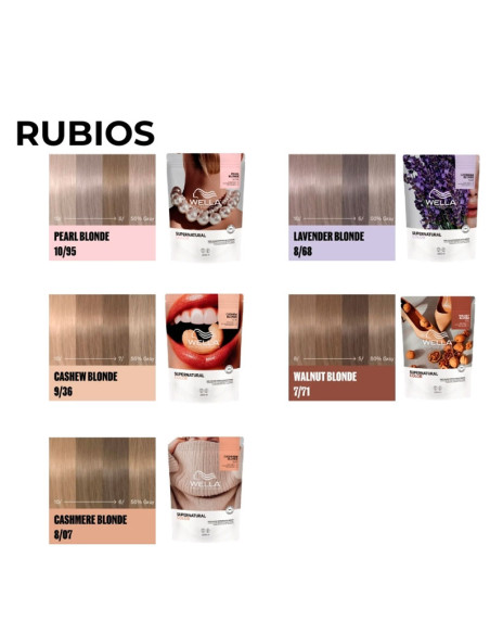 Coloración Natural En Barro Supernatural Wella 120Gr