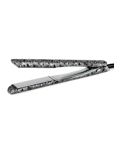 Kit Plancha Corioliss C5 Silver Paisley + Secador Apolo Regalo