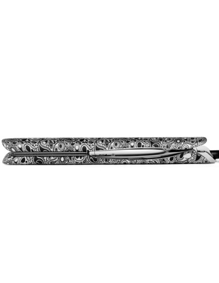 Kit Plancha Corioliss C5 Silver Paisley + Secador Apolo Regalo