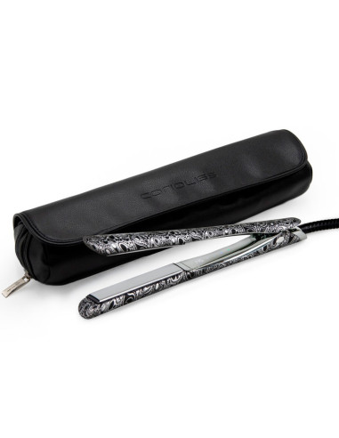 Kit Plancha Corioliss C5 Silver Paisley + Secador Apolo Regalo