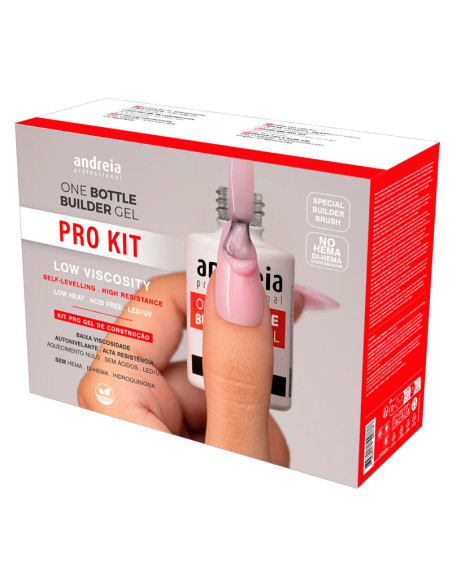 Kit Construcción Gel One Bottle Builder Gel Andreia