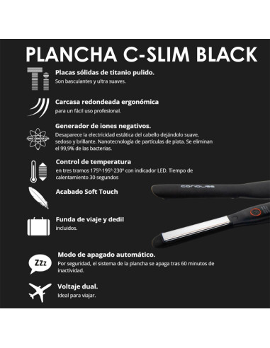 Plancha Corioliss C- Slim Black
