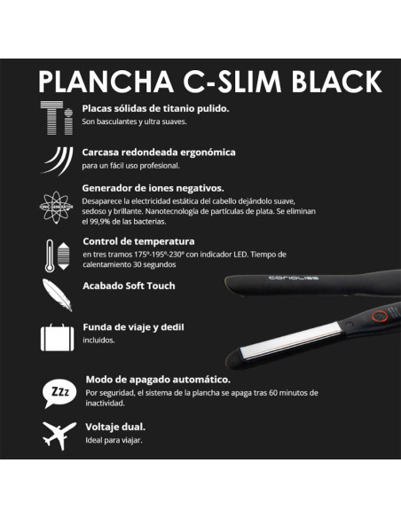 Plancha Corioliss C- Slim Black