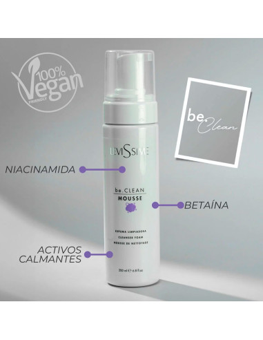 Espuma Limpiadora Levissime Be.Clean Mousse 100Ml
