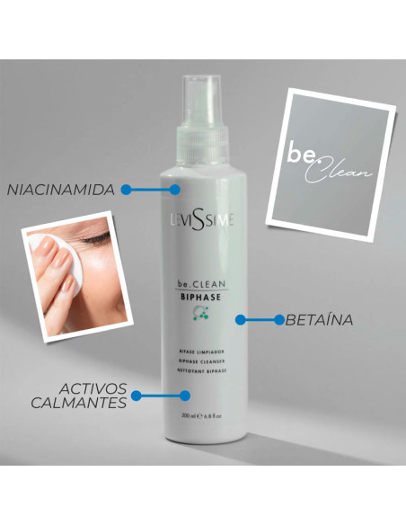 Desmaquillante Levissime Bifase Be.Clean Biphase 60Ml