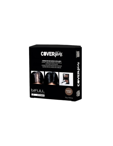 Corrector Canas En Polvo Bifull Cover Fibers Marrón Claro 12Gr