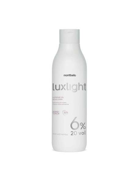 Oxigenadas Montibello Luxlight Oil Crema 6% 20Vol Litro