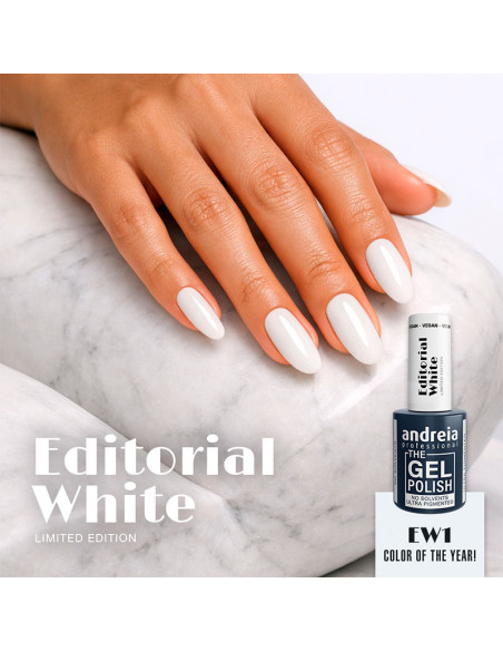 Esmalte Semipermanente Vegano Andreia The Gel Polish EW1