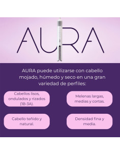 Secador Alisador Profesional Aura 1400W 2