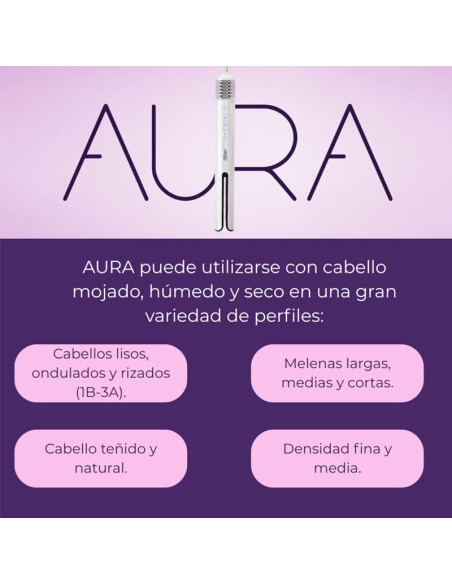 Secador Alisador Profesional Aura 1400W