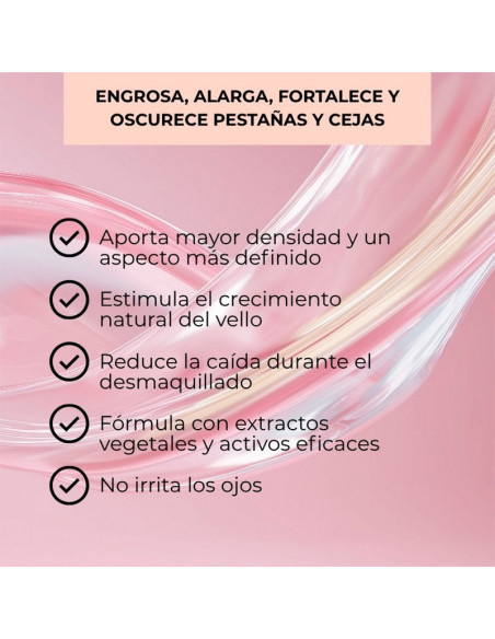 Sérum Estimulante Pestañas y Cejas Eveline Multipeptide Booster 4Ml