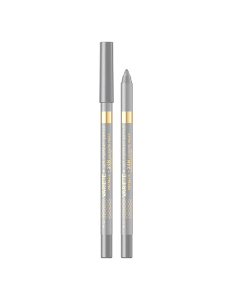 Lápiz Ojos Eyeliner Gel Waterproof Variete Metallic Eveline Nº12 Silver