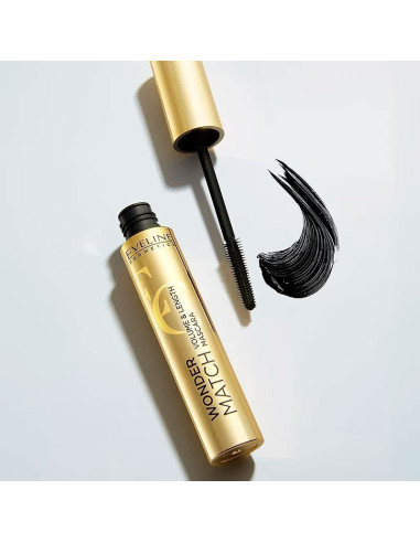 Rimel Eveline Wonder Match Volume&Length Negro Intenso