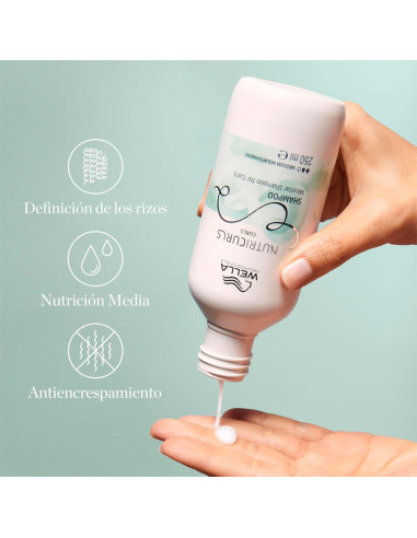 Champú Micelar Rizos Wella Nutricurls 250Ml