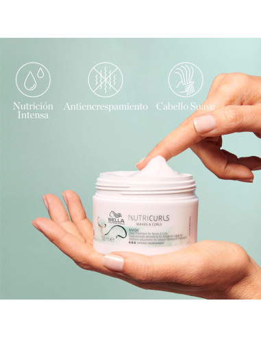Mascarilla Rizos Wella Nutricurls 150Ml