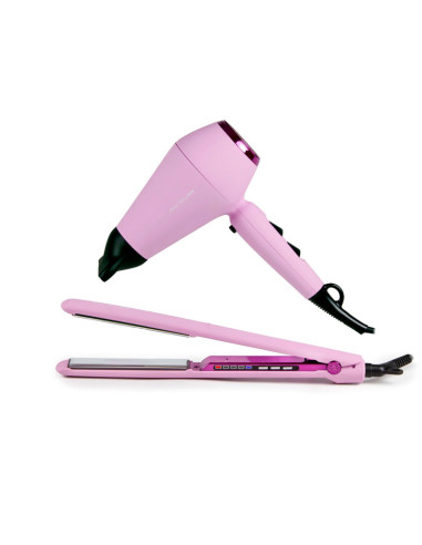 Kit Plancha Corioliss C3 Lilac + Secador Kompactissimo Regalo
