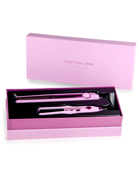Kit Plancha Corioliss C1 Lilac + Plancha Mini C-Trip Regalo