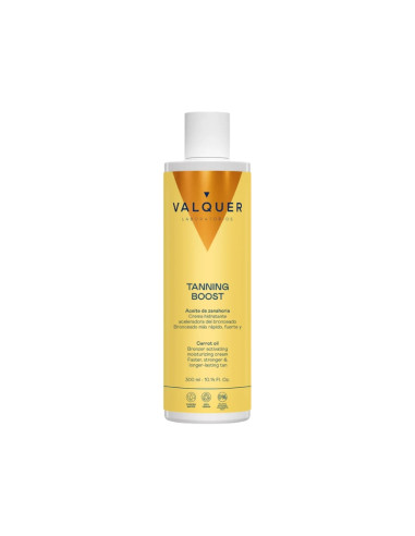 Crema Hidratante Aceleradora Bronceado Valquer Tanning Boost 300Ml