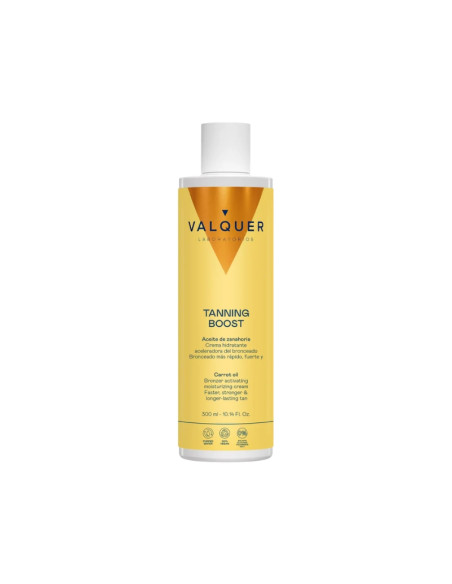 Crema Hidratante Aceleradora Bronceado Valquer Tanning Boost 300Ml