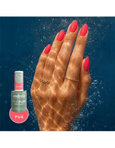 Esmalte Semipermanente Vegano Andreia True Pure Sin Hema PV4