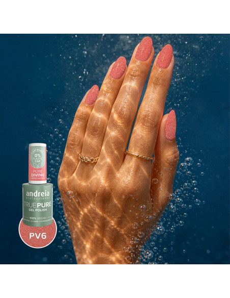 Esmalte Semipermanente Vegano Andreia True Pure Sin Hema PV6