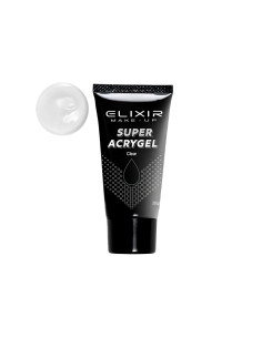 Acrygel Uñas Super Elixir Clear 30Gr