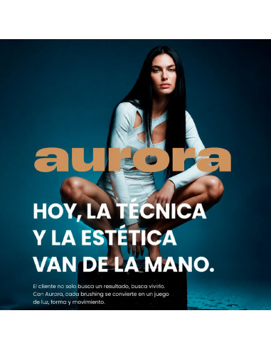 Pack 5 Cepillos Cerámica Termix Profesionales Aurora