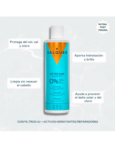 Champú After Sun Valquer Activo Detox 300Ml