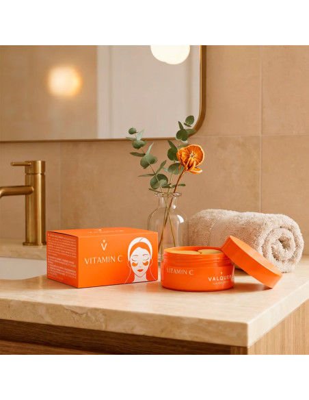 Parches Contorno de Ojos Valquer Vitamina C 60 Unds