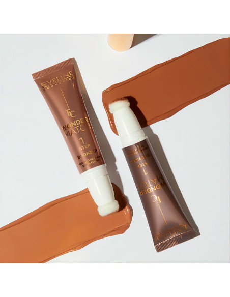 Bronceador Satin Finish Eveline Wonder Match Nº02