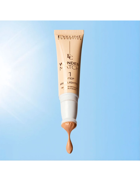 Iluminador Satin Finish Eveline Wonder Match 1 Step
