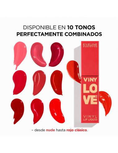 Pintalabios Liquido Larga Duración Eveline Vinyl Love Nº06