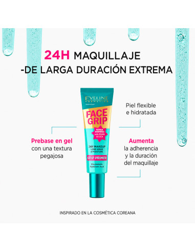 Base De Maquillaje Grip Primer Eveline Face Grip 30Ml