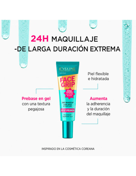Base De Maquillaje Grip Primer Eveline Face Grip 30Ml