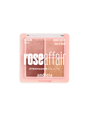 Paleta Sombras Ojos 4 Colores Andreia Nº2 Rose Affair