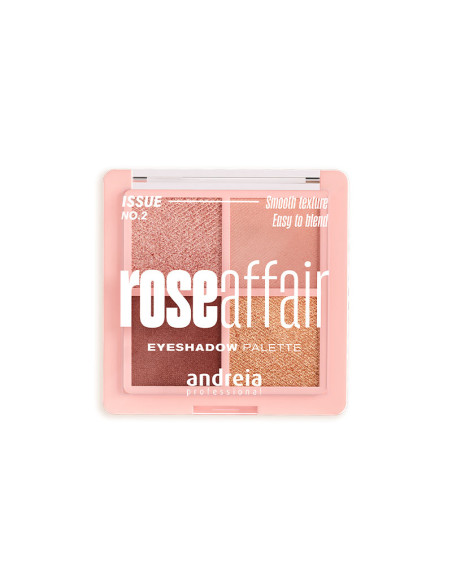 Paleta Sombras Ojos 4 Colores Andreia Nº2 Rose Affair