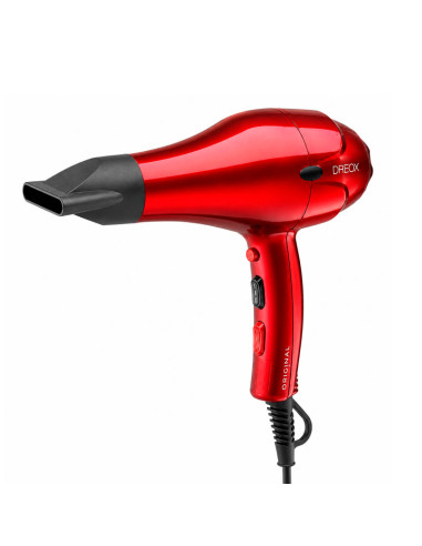 Secador Semi Compacto Rojo Metalico Dreox 2000W