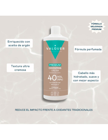 Oxigenada Premium Valquer 40Vol Litro