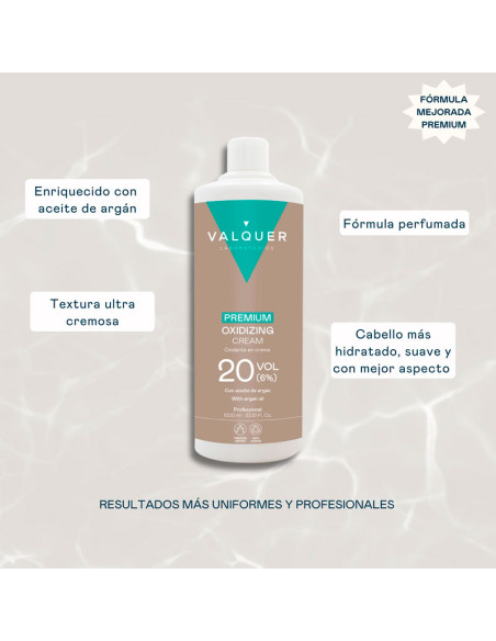 Oxigenada Premium Valquer 20Vol Litro