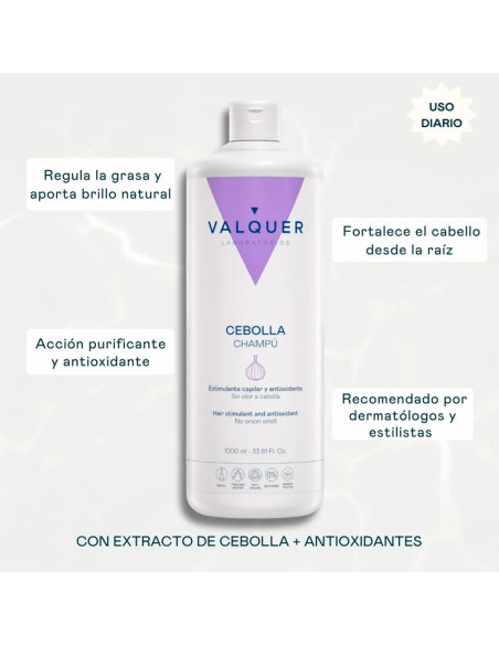 Champu Valquer Cebolla Estimulante Litro