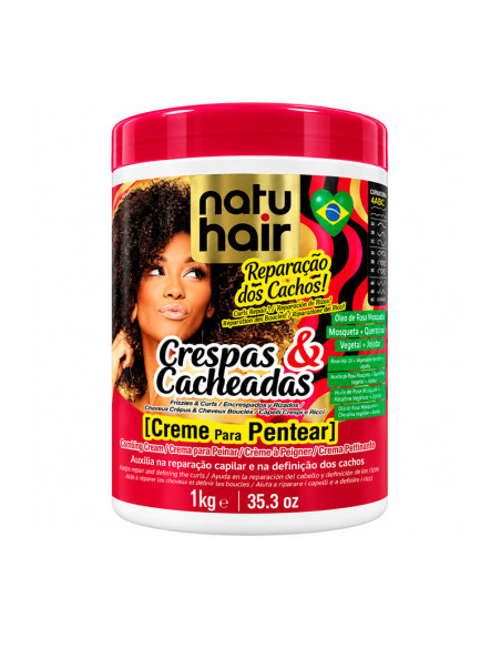 Crema De Peinado Natu Hair Reparación Rizos 1Kg